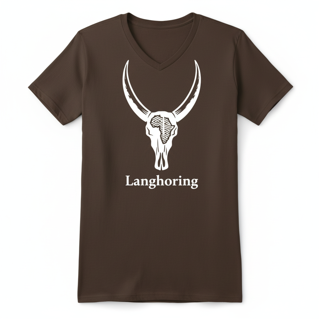 Langhoring 160g V-neck - Brown