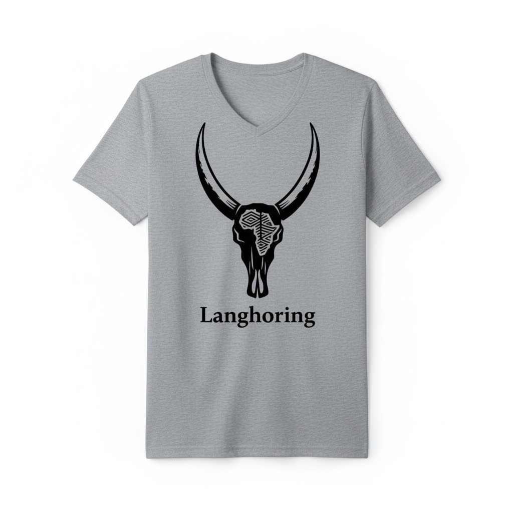 Langhoring 160g V-neck - Grey