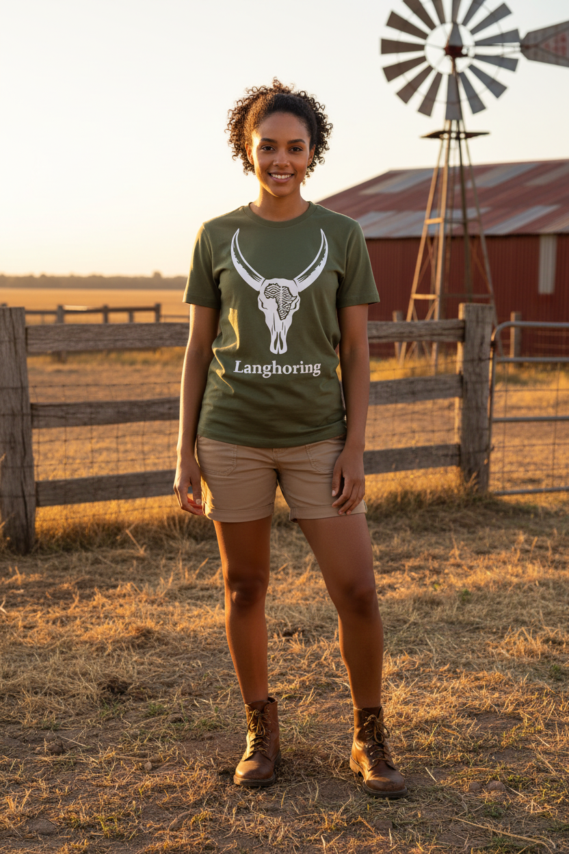 Langhoring 180g olive green plaas