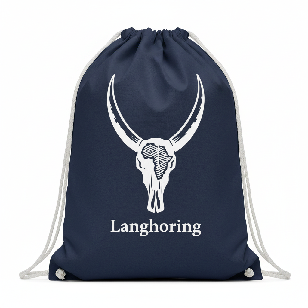 Langhoring Drawstring Bag - Navy